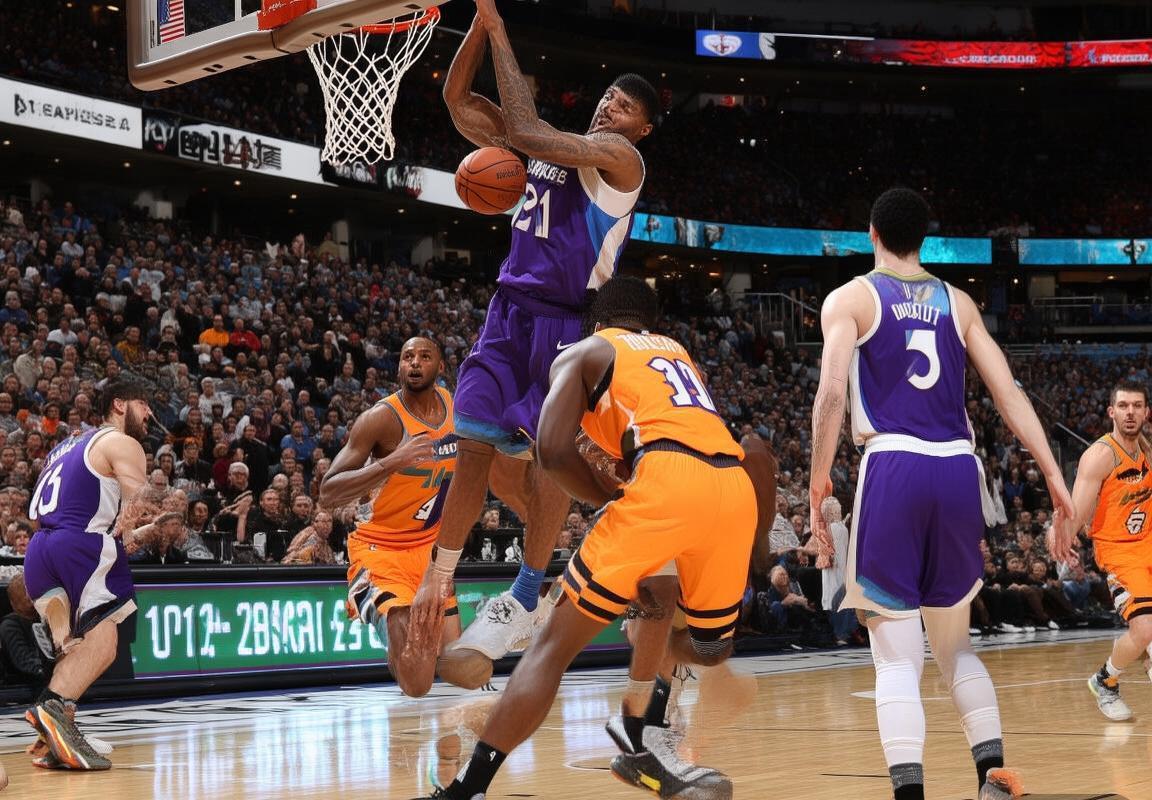 2019年NBA掘金对森林狼精彩对决回顾：约基奇内线强打，穆雷三分制胜