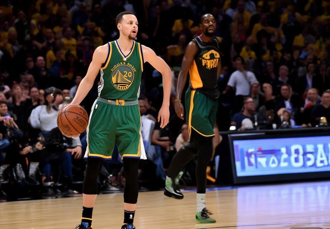 2016年库里对杜兰特NBA巅峰对决：甲骨文体育馆逆转雷霆之战(图4)